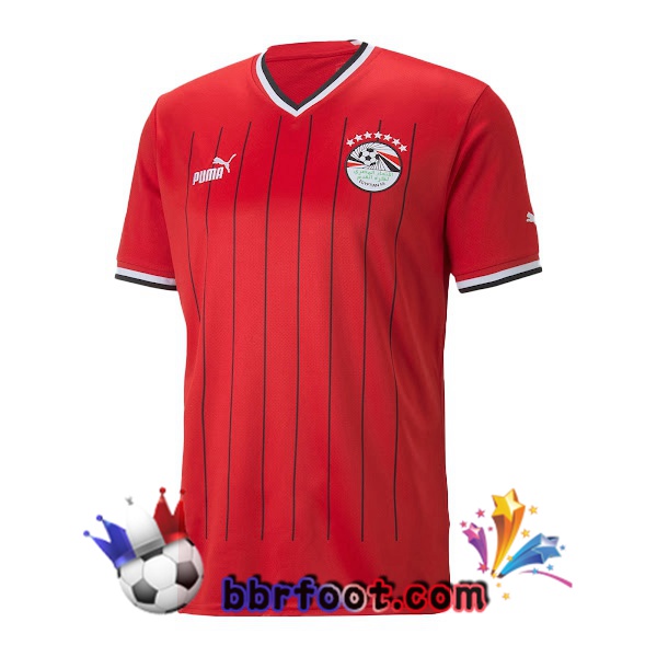 Maillots Equipe De Egypte Domicile Rouge 2022/2023
