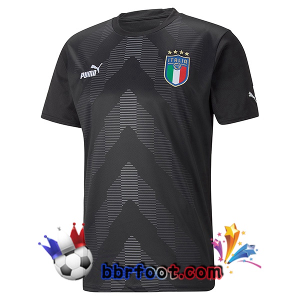 Maillots Equipe De Italie Gardien de but Noir 2022/2023