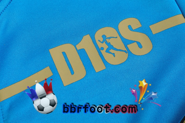 Veste Survetement Foot SSC Naples Bleu 2022/2023