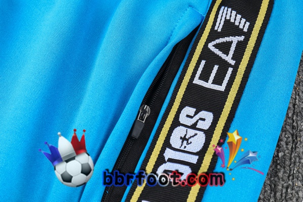 Veste Survetement Foot SSC Naples Bleu 2022/2023