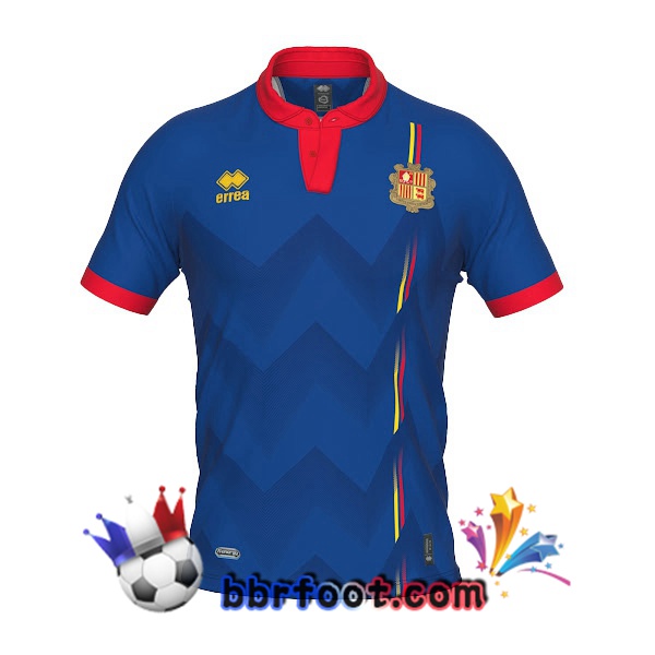 Maillots Equipe De Andorre Exterieur Bleu 2022/2023
