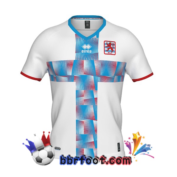 Maillots Equipe De Luxembourg Third Blanc 2022/2023