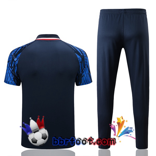 Polo Foot France + Pantalon Bleu Royal 2022/2023