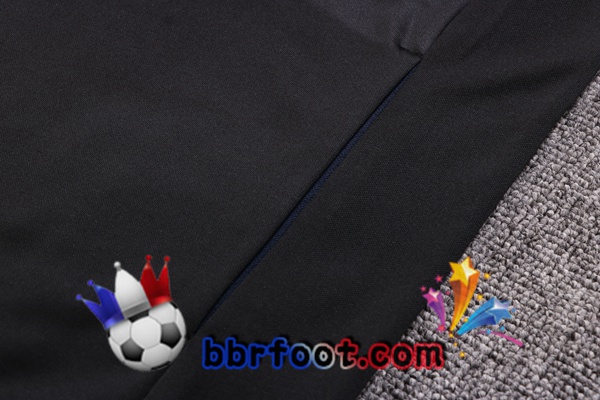Veste A Capuche Survetement Foot Bresil Noir 2022/2023