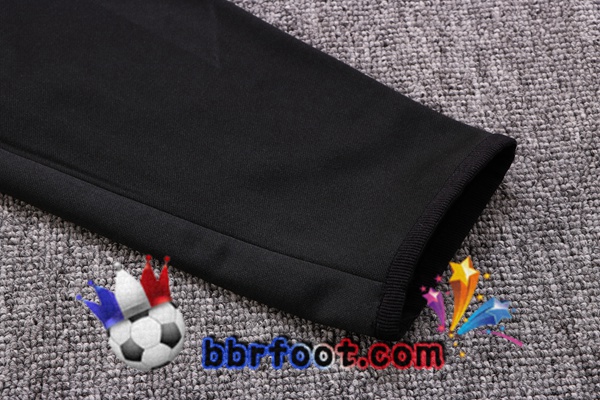 Veste A Capuche Survetement Foot Bresil Noir 2022/2023