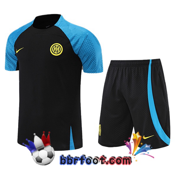 Training T-Shirts Inter Milan + Shorts Noir 2022/2023