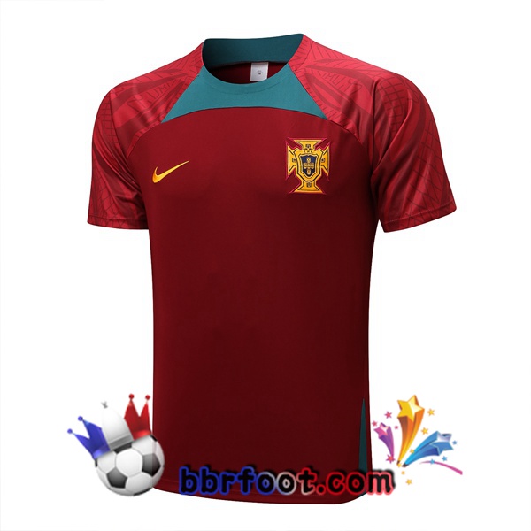 Training T-Shirts Portugal Noir 2022/2023