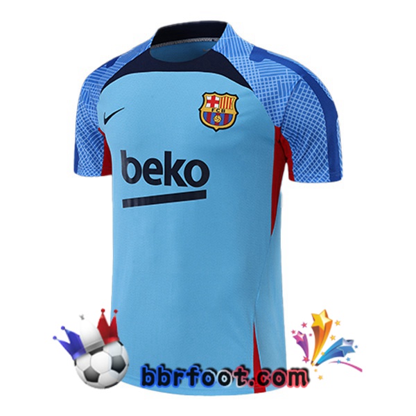 Training T-Shirts FC Barcelone Bleu 2022/2023