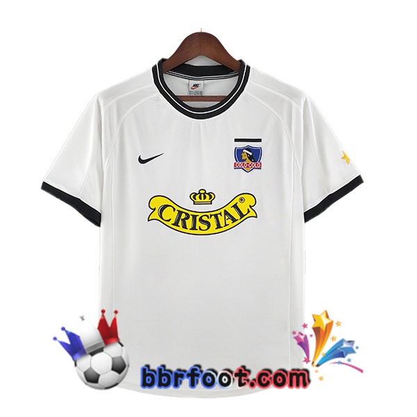 Maillot Foot Colo-Colo Retro Domicile Blanc 2000-2001