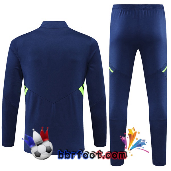 Survetement Foot Manchester United Bleu Royal 2022/2023