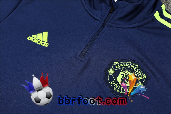 Survetement Foot Manchester United Bleu Royal 2022/2023