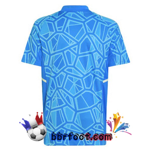 Maillot Foot Real Madrid Gardien de but Bleu 2022/2023