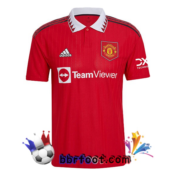Maillot Foot Manchester United Domicile Rouge 2022/2023 Maillot Foot Manchester United Domicile Rouge 2022/2023