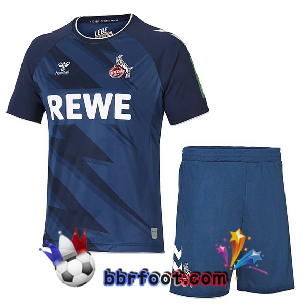 Maillot Foot FC Koln Enfant Third Bleu Royal 2022/2023