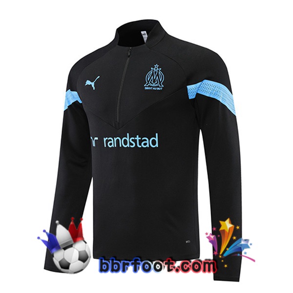 Sweatshirts Homme Marseille OM Noir 2022/2023