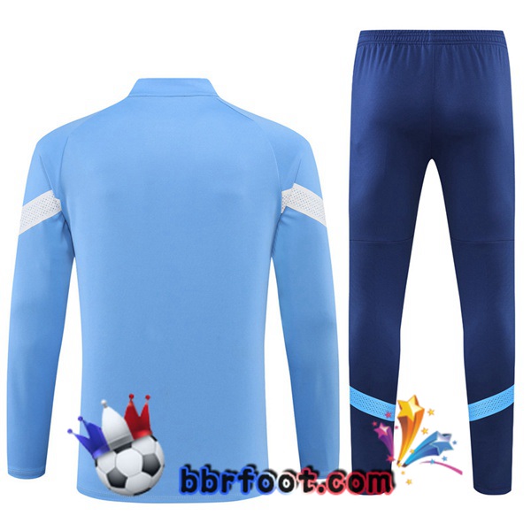 Survetement Foot Manchester City Bleu 2022/2023