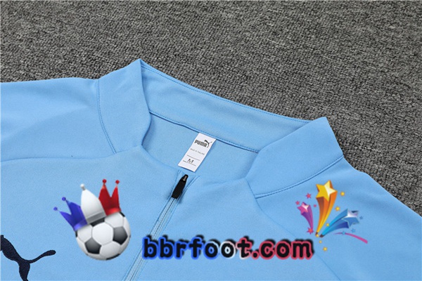 Survetement Foot Manchester City Bleu 2022/2023