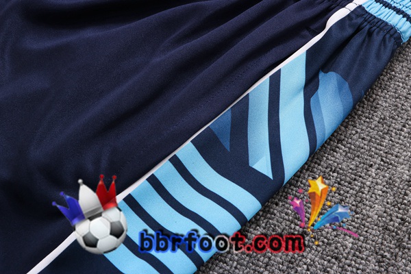 Training T-Shirts Marseille OM + Shorts Bleu Royal 2022/2023