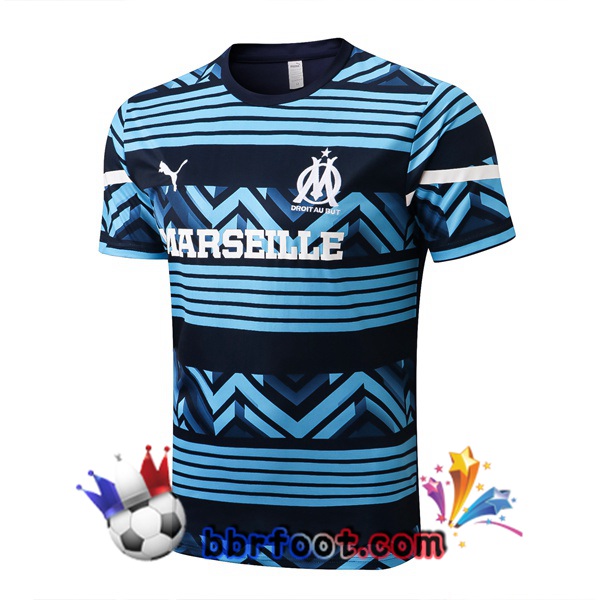 Training T-Shirts Marseille OM Bleu Royal 2022/2023