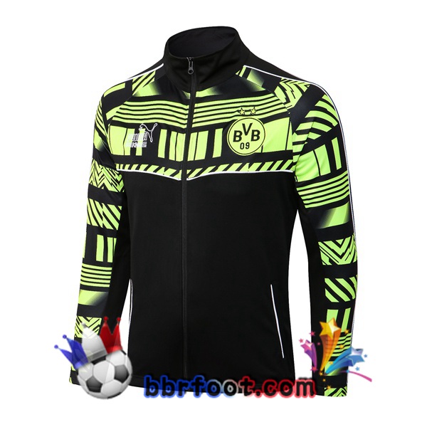 Veste Foot Dortmund BVB Noir Vert 2022/2023