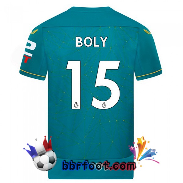 Maillot Foot Wolves (BOLY 15) Exterieur Bleu 2022/2023
