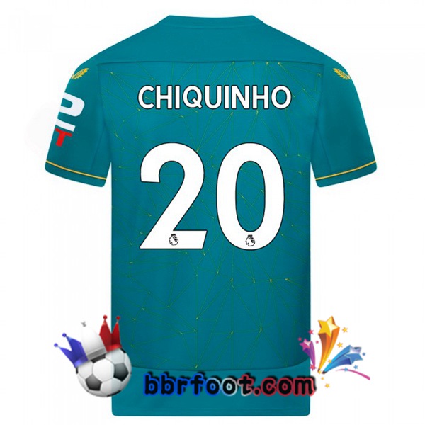 Maillot Foot Wolves (CHIQUINHO 20) Exterieur Bleu 2022/2023