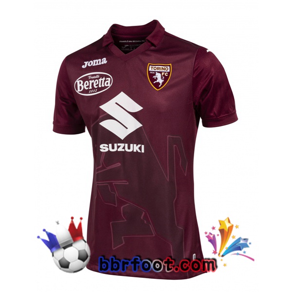 Maillot Foot Torino FC Domicile Rouge 2022/2023