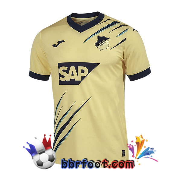 Maillot Foot TSG Hoffenheim Exterieur Jaune 2022/2023