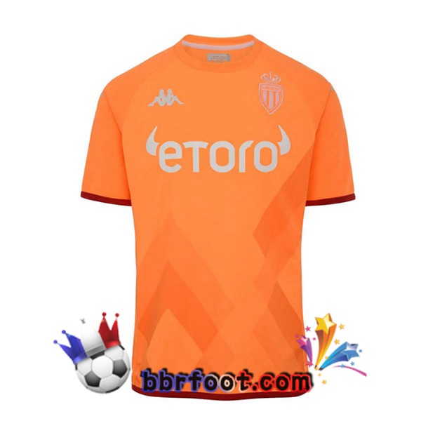 Maillot Foot AS Monaco Gardien de but Jaune 2022/2023