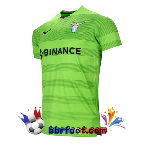 Maillot Foot SS Lazio Gardien de but Vert 2022/2023