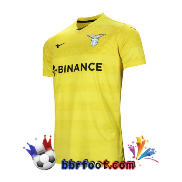 Maillot Foot SS Lazio Gardien de but Jaune 2022/2023