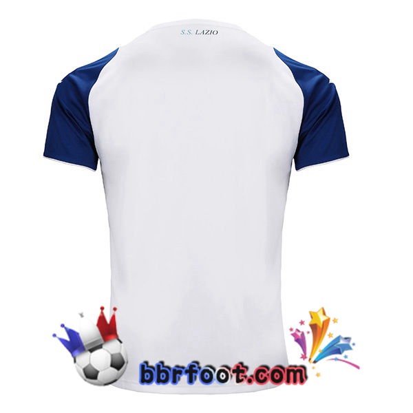 Maillot Foot SS Lazio Third Blanc 2022/2023