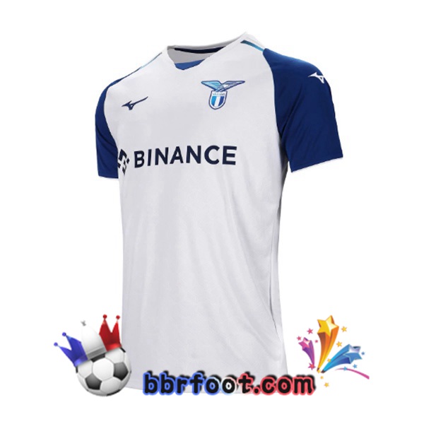 Maillot Foot SS Lazio Third Blanc 2022/2023