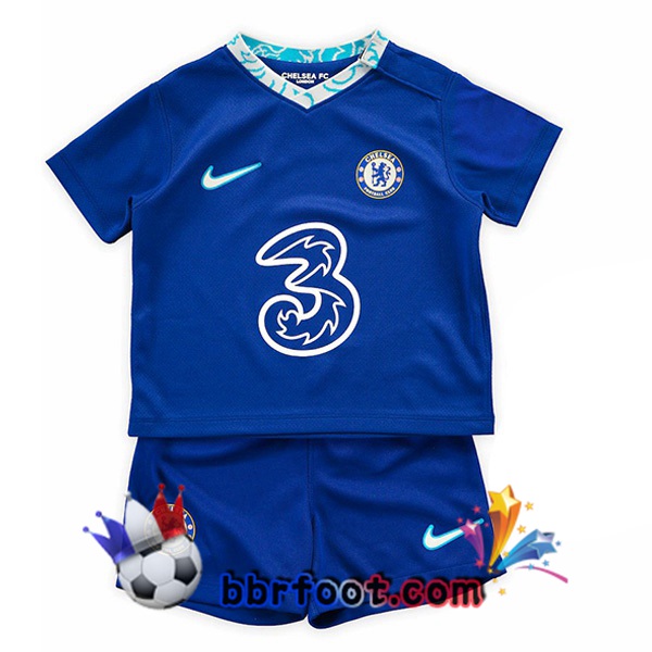 Maillot Foot FC Chelsea Enfant Domicile Bleu 2022/2023