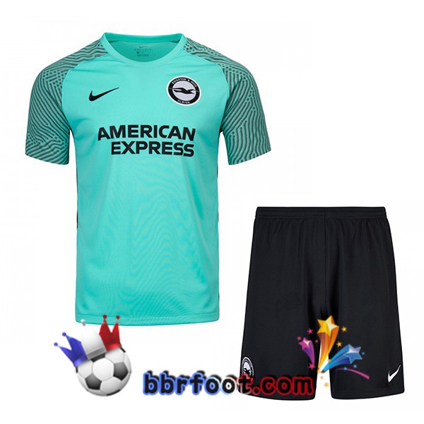 Maillot Foot FC Brighton Enfant Third Vert 2022/2023