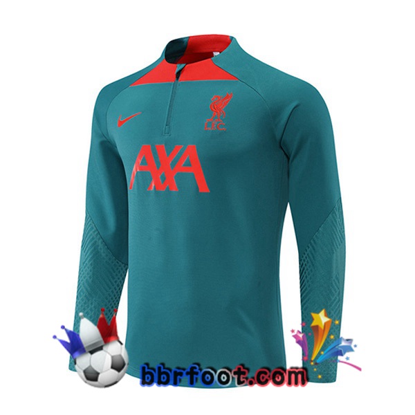 Sweatshirts Homme FC Liverpool Vert 2022/2023