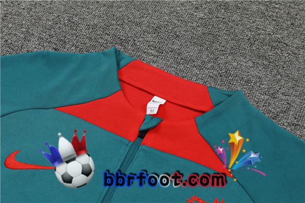 Survetement Foot FC Liverpool Vert 2022/2023