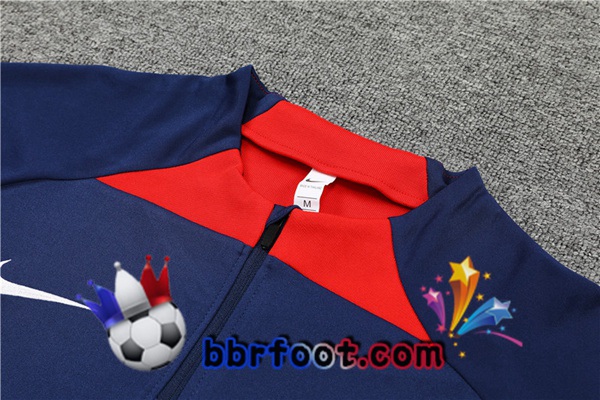 Survetement Foot Paris PSG Bleu Royal 2022/2023