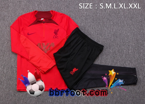 Survetement Foot FC Liverpool Rouge 2022/2023