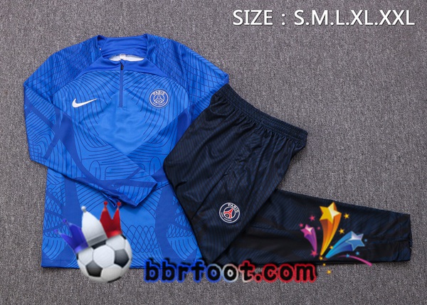 Survetement Foot Paris PSG Bleu 2022/2023