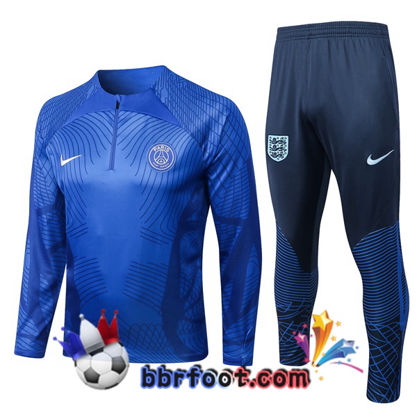 Survetement Foot Paris PSG Bleu 2022/2023 Survetement Foot Paris PSG Bleu 2022/2023
