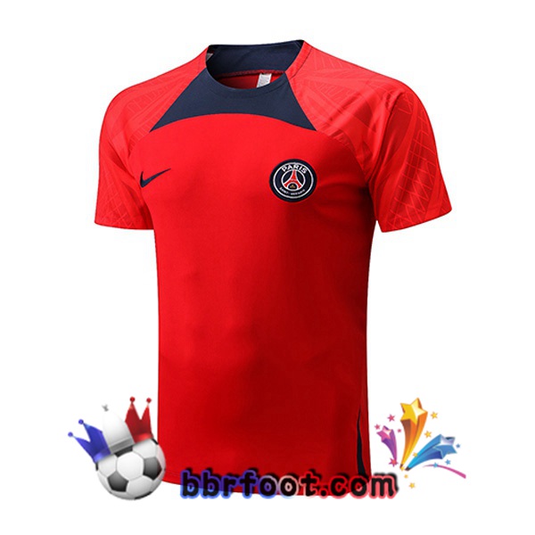 Training T-Shirts Paris PSG Rouge 2022/2023