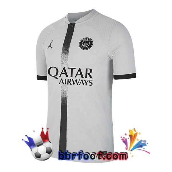 Maillot Foot Paris PSG Exterieur Gris 2022/2023