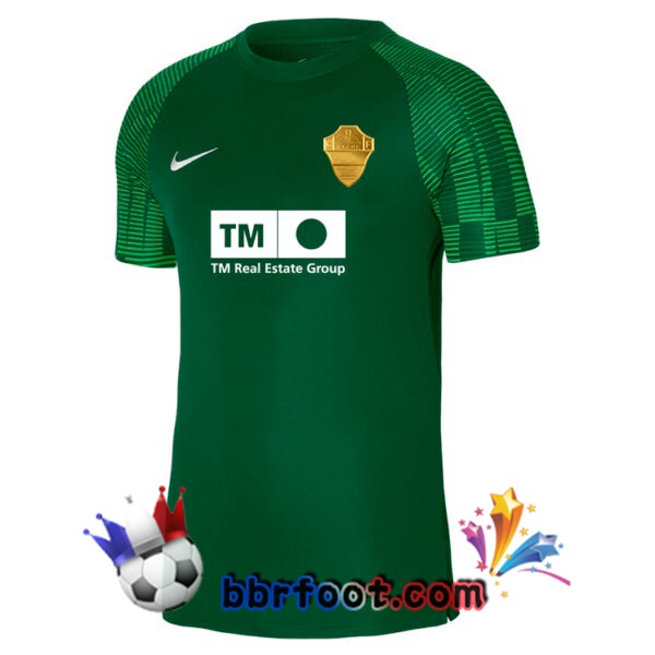 Maillot Foot Elche CF Exterieur Vert 2022/2023