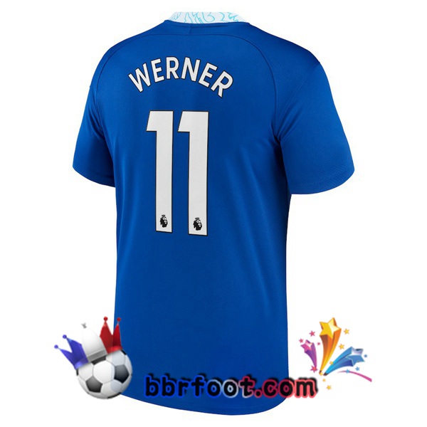 Maillot Foot FC Chelsea (Werner 11) Domicile Bleu 2022/2023