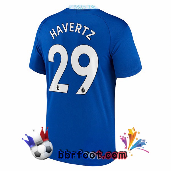 Maillot Foot FC Chelsea (Havertz 29) Domicile Bleu 2022/2023