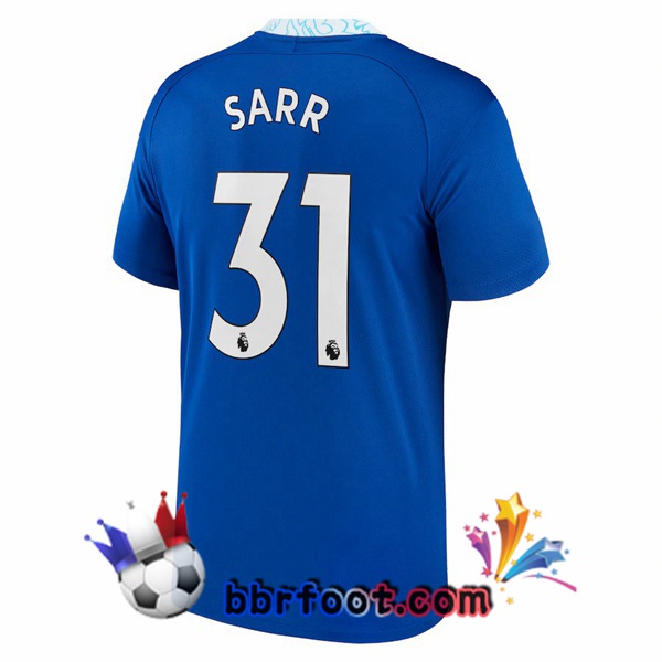 Maillot Foot FC Chelsea (Sarr 31) Domicile Bleu 2022/2023