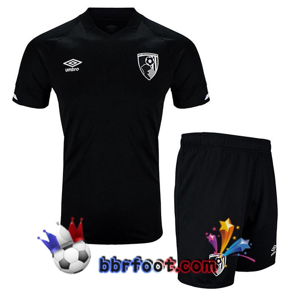 Maillot Foot AFC Bournemouth Enfant Third Noir 2022/2023