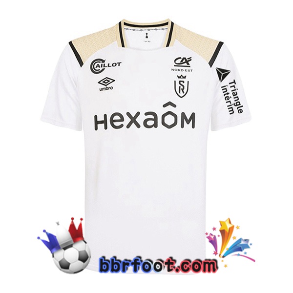 Maillot Foot Stade de Reims Exterieur Blanc 2022/2023