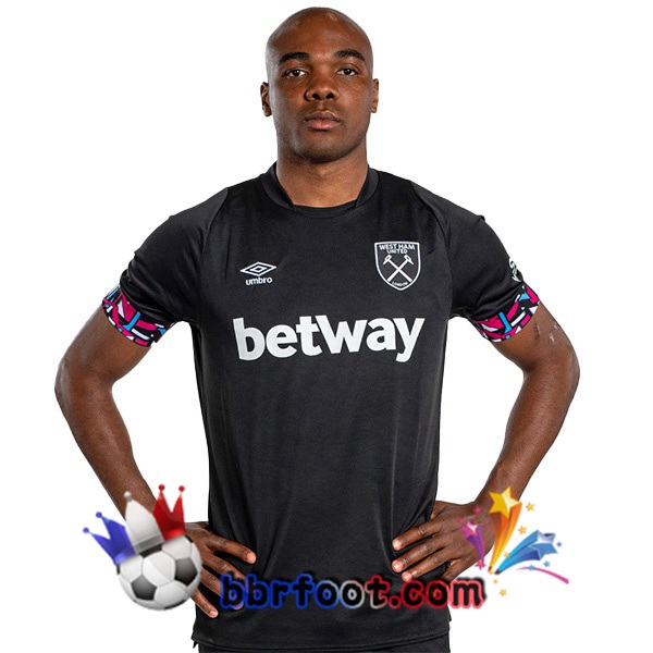 Maillot Foot West Ham Exterieur Noir 2022/2023
